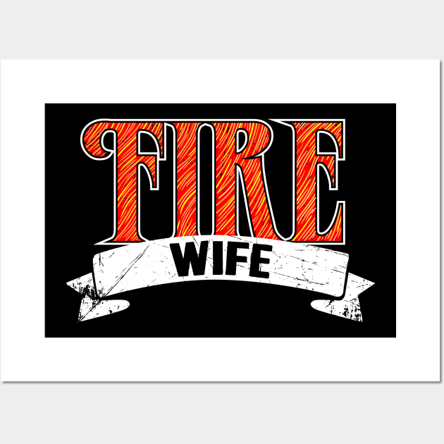 Fire Wife Wall Art by captainmood